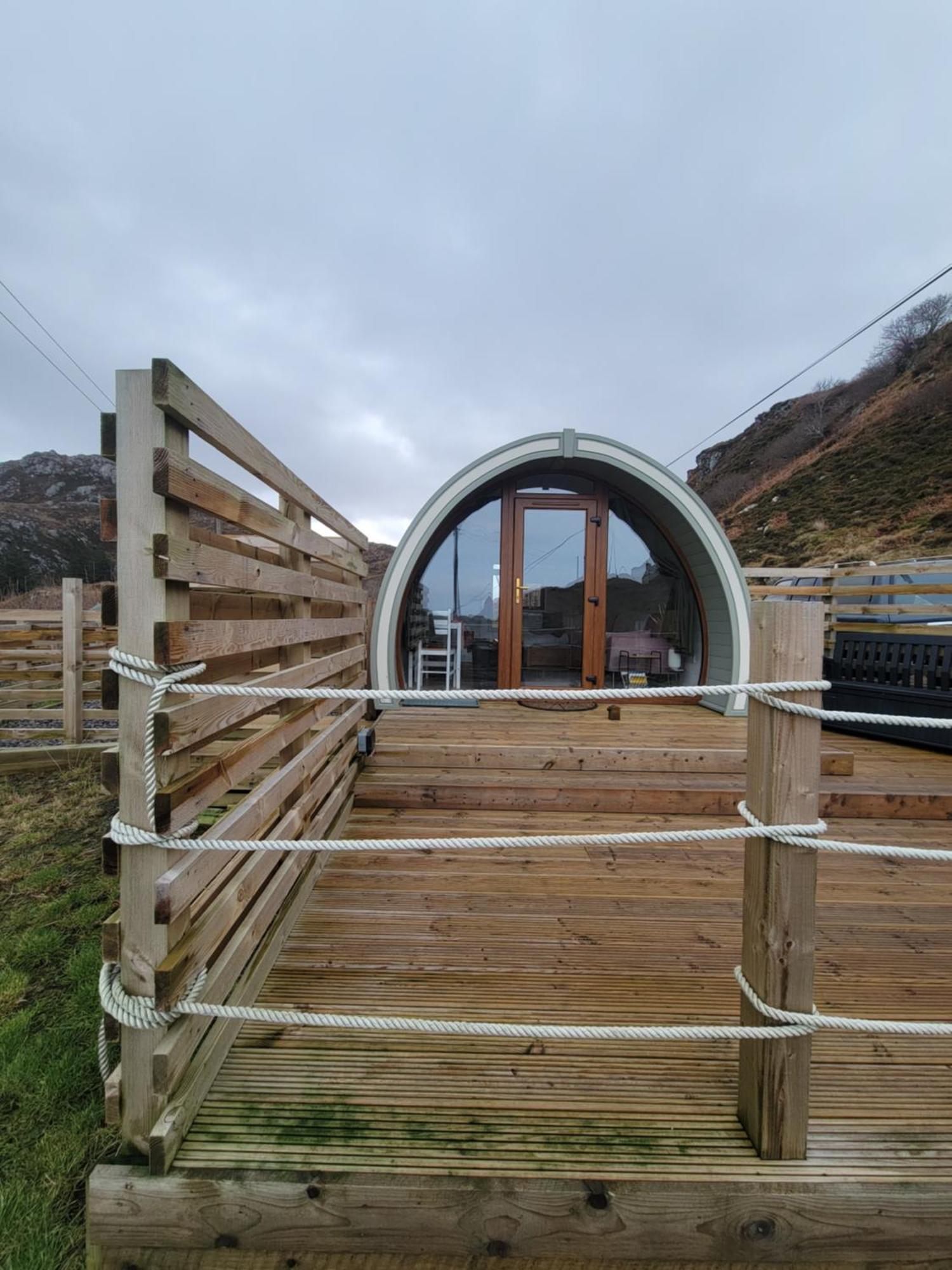 Handa Pod In Scottish Highlands. Scourie Exteriör bild